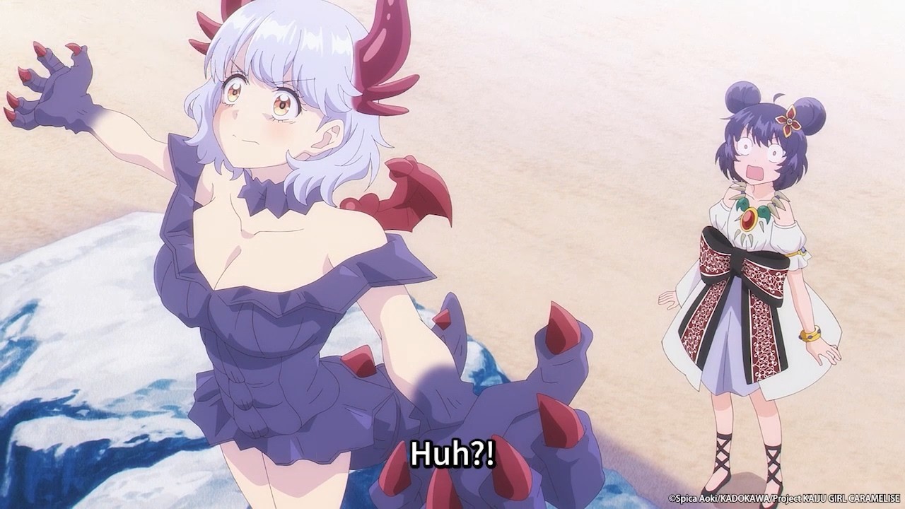 Call Harugon here!《KAIJU GIRL CARAMELISE》 Anime Highlight