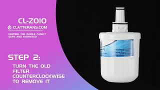 How to Install the Replacement Water Filter for Samsung RF268ABRS, DA29-00003B, DA2900003G