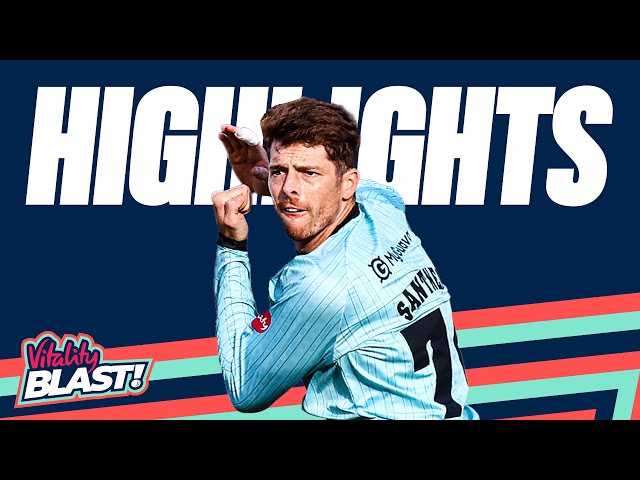 Santner, Smith & Sibley Star for Surrey! | Hampshire v Surrey – Highlights | Vitality Blast 2025