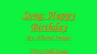 Altered images Happy Birthday(lyrics)
