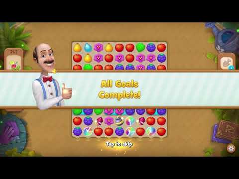 Gardenscapes Level 261-265 Gameplay | Funny Games