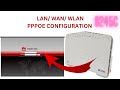 How to configure Huawei Onu router HG8245C