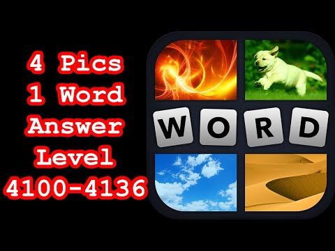 4 Pics 1 Word - Level 4100-4136 - Find 9 office items! - Answers Walkthrough - YouTube