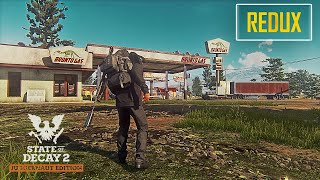 State Of Decay 2 JE Upgrade Graphics REDUX RAYTRACING Ultra Graphic Mod Comparison Gameplay
