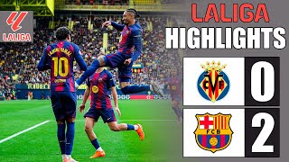 Download lagu Villarreal vs Barcelona 0-2 Highlights • LaLiga 2025-26 mp3
