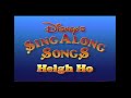 Closing To Disney S Sing Along Songs Heigh Ho 1987 VHS