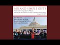 Air and Simple Gifts