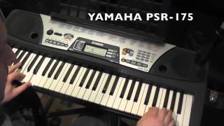 Video thumbnail for Yamaha PSR-175 by schneewittchenbonn