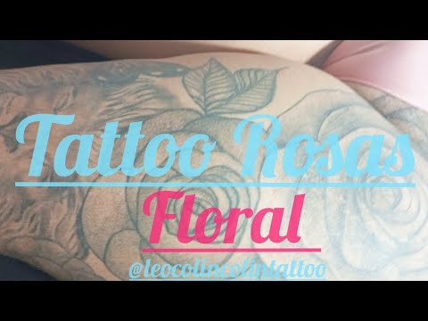 Tattoo Rosas Floral