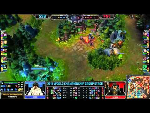 Samsung Blue vs Fnatic - Day 2 Group C - World Championship 2014 - League of Legends