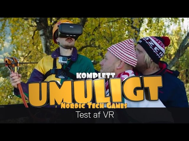 YouTube Video - Komplett Umuligt Test af VR
