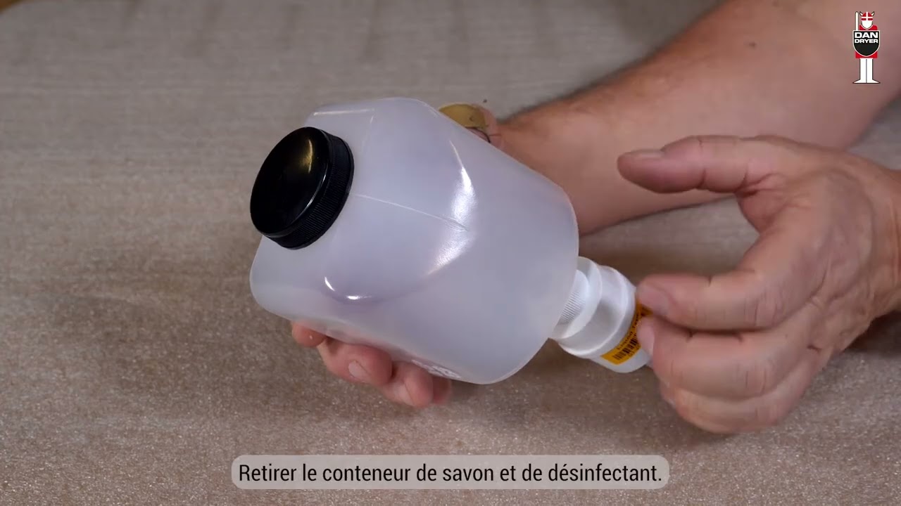 LOKI distributeur, savon mousse/désinfectant, RAL Classic au choix