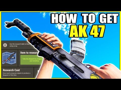 BEST SCAM in RUST?! - How to GET AK-47 Assault Rifle EASY - Scamming a Rust Shop (Rust Raiding PvP)