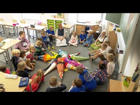 Schulanfang in Neuburg