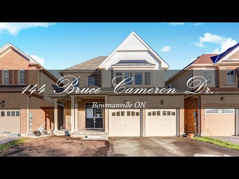 144 Bruce Cameron Dr,  Bowmanville ON