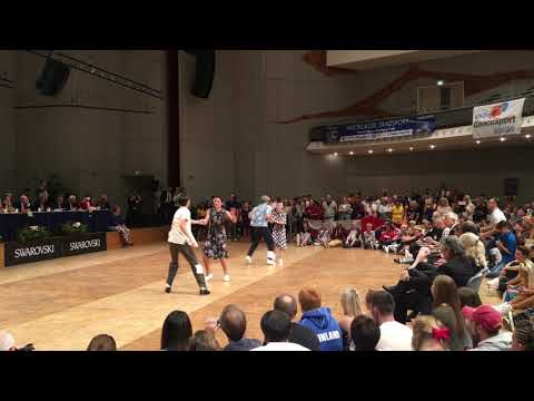 World Masters Boogie Woogie 2017 Quarter Final Heat 8 Florent & Roxane