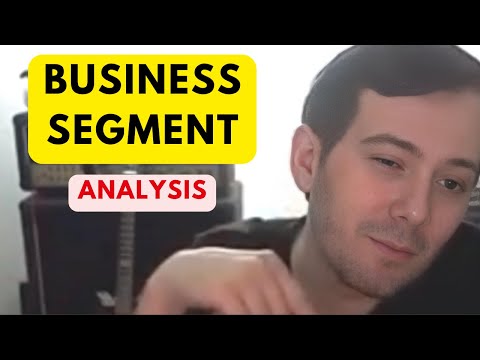 Martin Shkreli Explains Business Segment Analysis