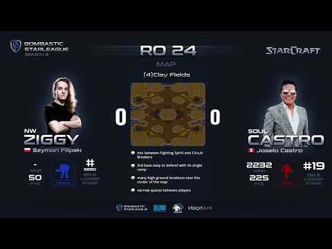 BSL8 RO24 - Group A - Castro [Z] vs Ziggy [T] - bo3