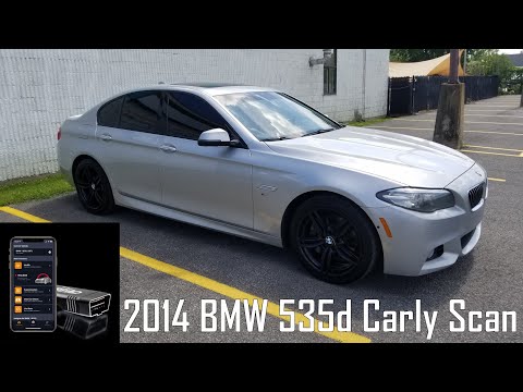 Carly Scan on a 2014 BMW 535d