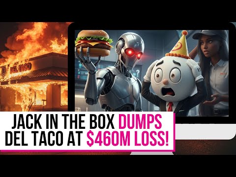 MASSIVE FAIL! Jack in the Box LOSES $460 Million Dumping Del Taco + AI Is Coming for Fast Food Jobs!
