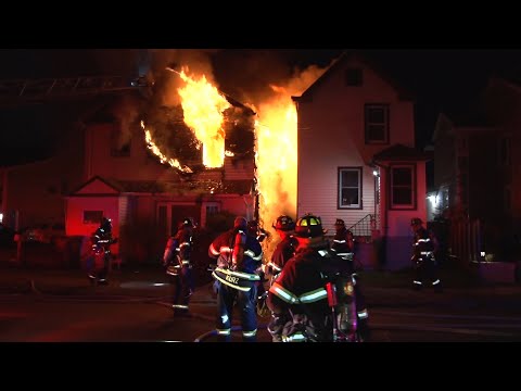 Hackensack,NJ Fire Department 2nd Alarm on Arrival (27 Franklin St) 1/18/22