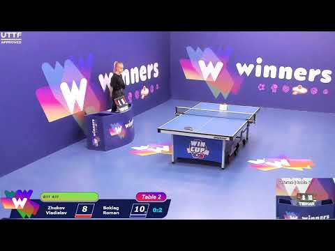 WINners CUP table 2  12.09 Zhukov Vladislav - Boklag Roman  20:30