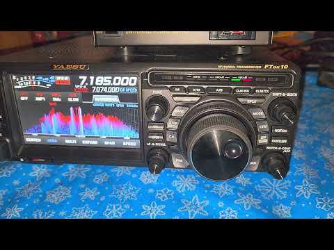 Yaesu FTdx10 some features and check SWR  ALC  Power Output touch screen