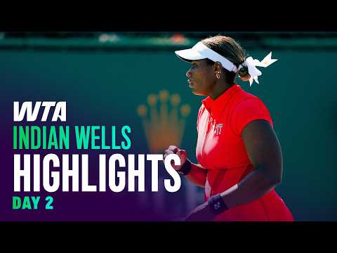 Day 2 in Indian Wells featuring Townsend, Krueger, Kartal and more | WTA Match Highlights