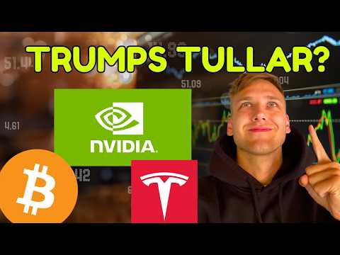 TRUMPS TULLAR RÖSTAS NER, AKTIER UPP!? Börs Update KLARNA | NIBE | TESLA | NVIDIA | OMXS30