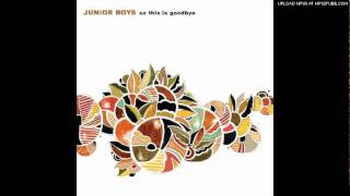 Junior Boys - Count souvenirs