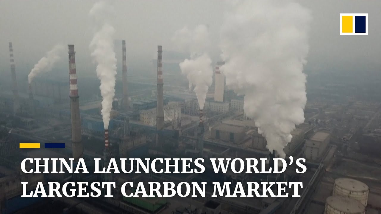 China launches world’s largest carbon-trading scheme as part of 2060 carbon neutrality goal