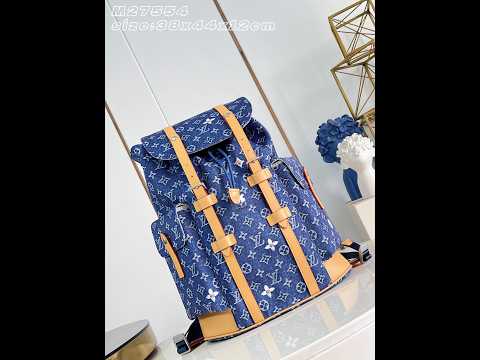Louis Vuitton Christopher MM M27554 Monogram Denim Backpack