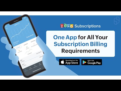 Zoho Subscriptions Software
