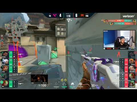 Vision Strikes won the loosing round vs Fnatic