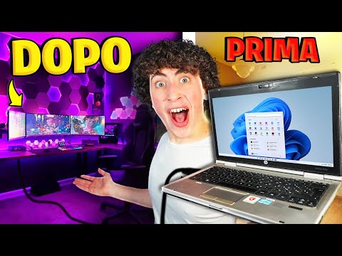 Trasformo il MIO LAPTOP in un PC FISSO DA GAMING! *pazzesco*