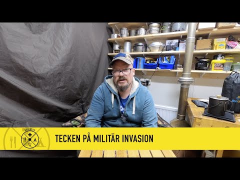 Om kriget kommer 2 - tecken på militär invasion