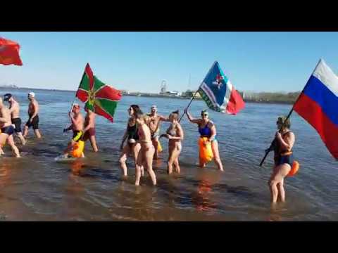 ЗАПЛЫВ НА АМУРЕ В ЧЕСТЬ ДНЯ ПОБЕДЫ