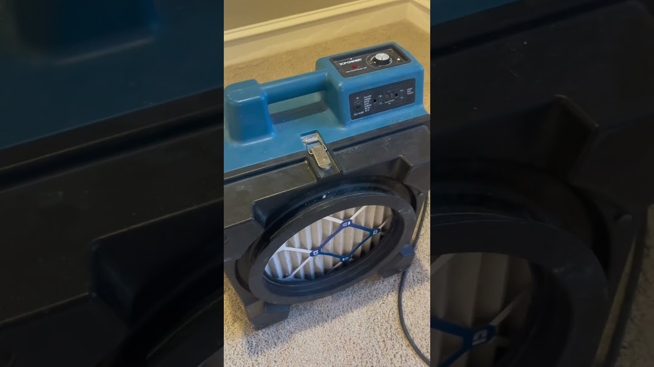 Air Scrubbers help clean any bad mold spores that are in the air #mold #moldremoval #experts