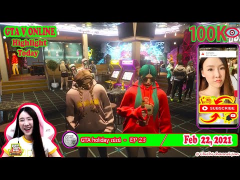GTA HD เนเน่ - EP 23 l GTAV 5 Online►GTA 5 Mods►GTA 6 l ChiChi Channel Fan