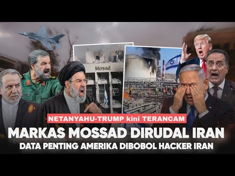 Markas Mossad Dihantam Rudal IRAN “Netanyahu Trump jd Target Sah” Pusat Data AS Dibobol IRAN