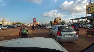 preview picture of video 'Ouagadougou Driving'