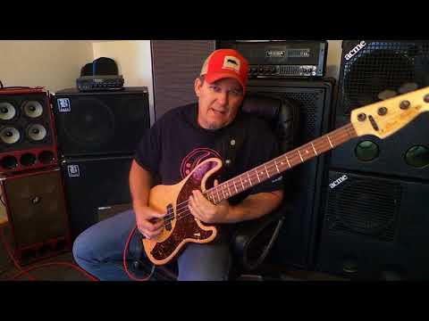 Phil Jones Bass Rig & Doner Design Tele Bass Demo - Andy Irvine