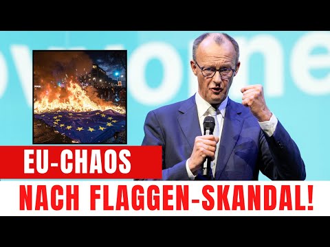 Symbolischer Akt: EU-Flagge zerrissen – Ruf nach Dexit wird lauter!