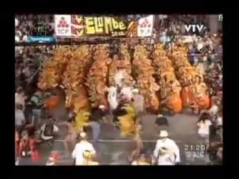 Elumbé en el Desfile de Llamadas 2012 (Montevideo, Uruguay)