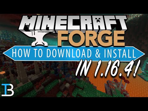 How To Download & Install Forge in Minecraft 1.16.4