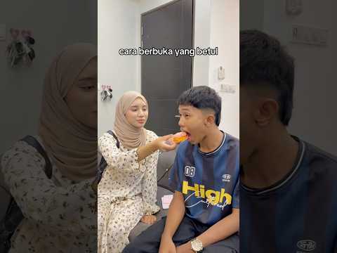 dafi berbuka dengan diya