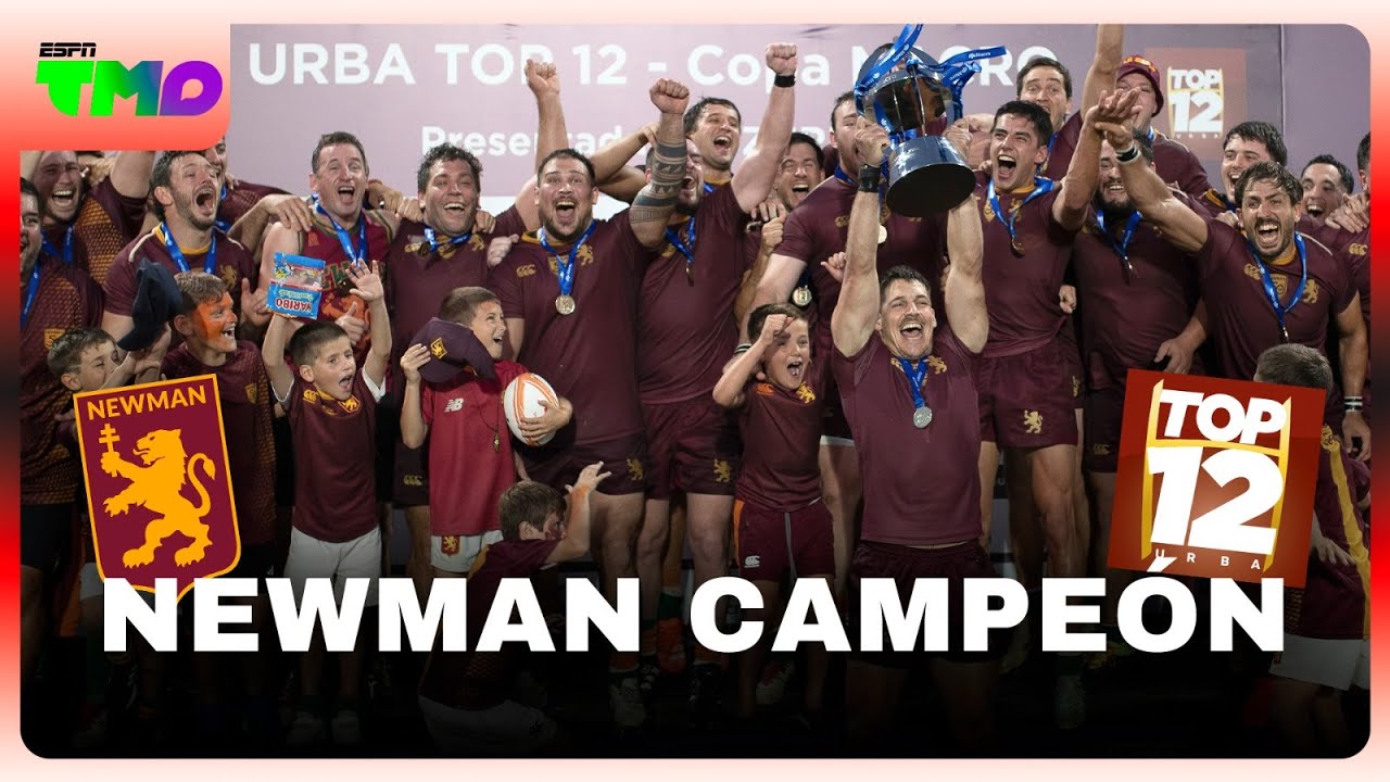 "SABÍA QUE SE NOS IBA A DAR". Los jugadores de Newman campeón del URBA Top 12 en TMO