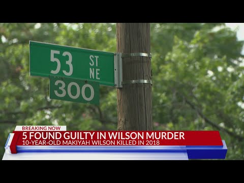 5 gang members found guilty of murder of 10-year-old girl in DC