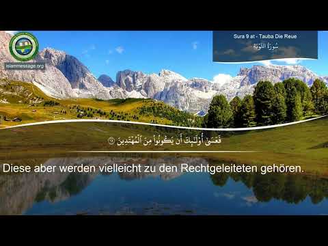 Quran Surah 9 At-Taubah (German translation)