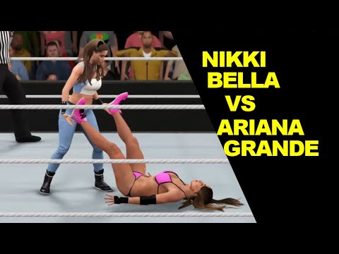 WWE 2K17 Nikki Bella vs Ariana Grande - Extreme Rules